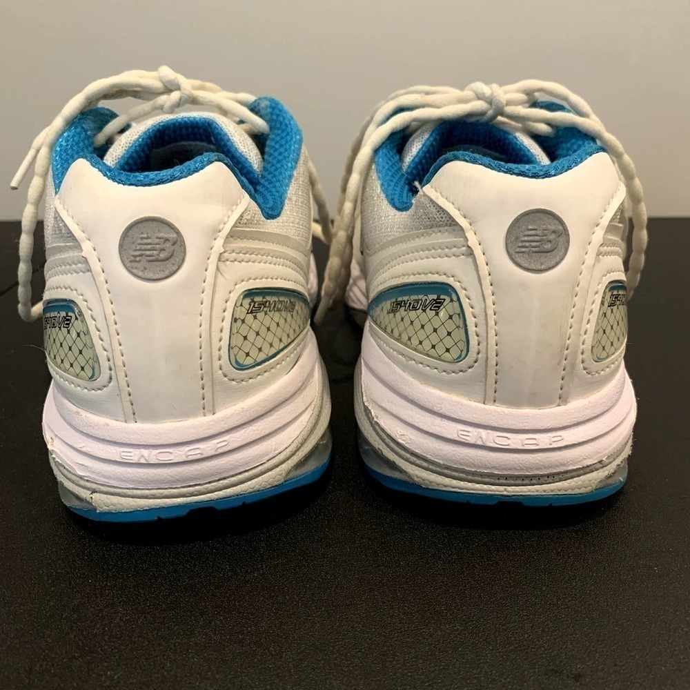 New Balance White Blue Women 1540v2 Made in USA Running Shoes Sneakers Size 8 - Picture 9 of 11